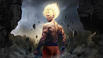 Goku Dragon Ball Z, goku, dragon-ball-z, dragon-ball, anime, artist, artwork, digital-art, deviantart HD wallpaper