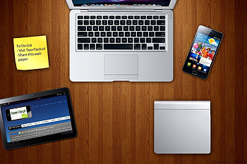 Gadget backgrounds, High-tech devices, enhancement, Cutting-edge technology HD wallpaper