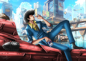 Spike Spiegel, Spike Spiegel, Anime, Cowboy Bebop HD wallpaper