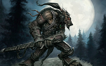 Werewolf | Wide HD wallpaper
