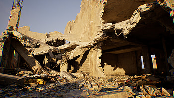 Delta Force : War-Torn Ruins, video game, Delta Force, earthquake HD wallpaper