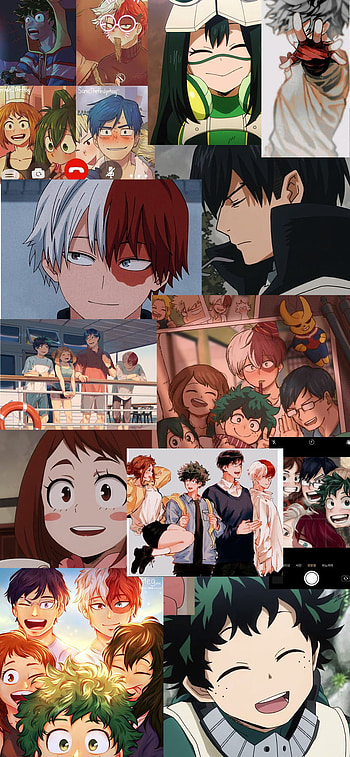 Deku Squad, Tsuyu, Deku_Squad, Todoroki, Iida, Uraraka HD phone wallpaper