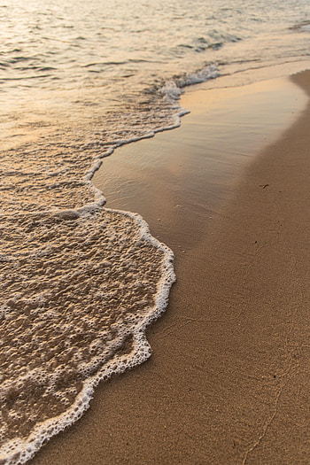 Sea, Water, Nature, Beach, Sand, Wave HD phone wallpaper