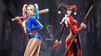 Harley Quinn Suit Costume Dc Comics Girls , harley-quinn, superheroes, artwork HD wallpaper