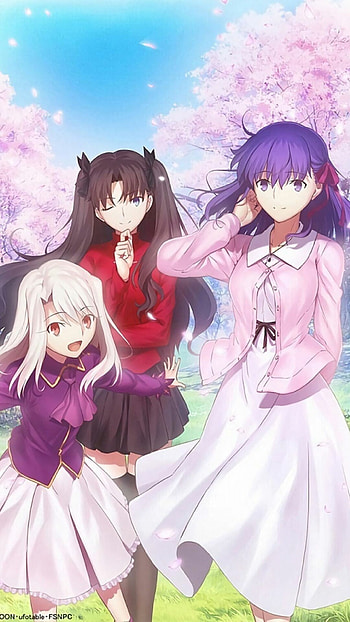 Rin, Sakura, and Illya, Fate/stay night: Heaven's Feel HD phone wallpaper