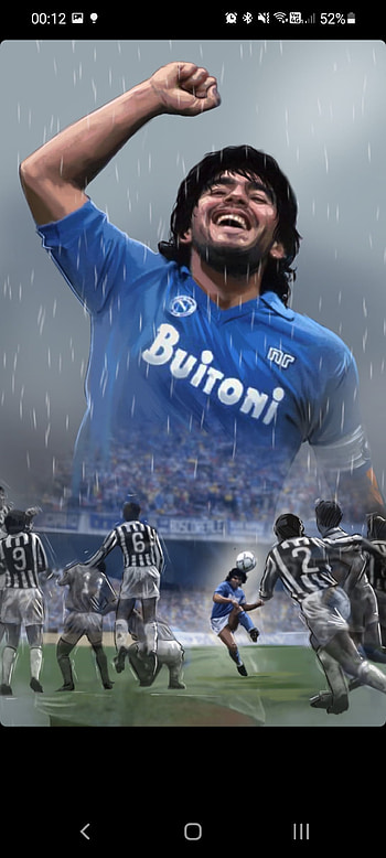 Diego Maradona, italia, argentina, napoles, football HD phone wallpaper