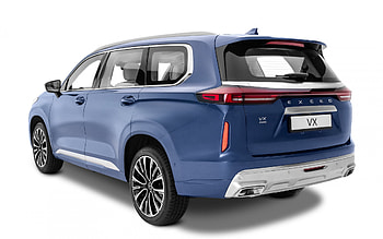 Chery Exeed VX, Rear View, Exterior, Blue SUV, Blue Exeed VX, Chinese Cars, Chery HD wallpaper
