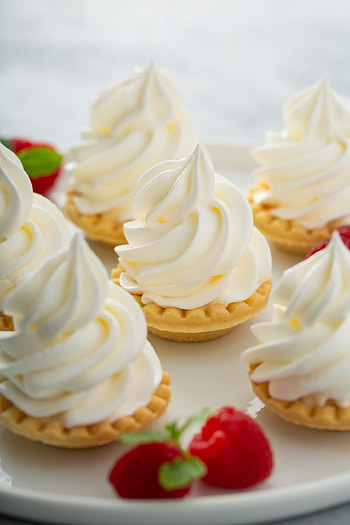 Stabilized whipped cream, Fluffy and smooth, Tempting topping, Indulgent delight HD phone wallpaper