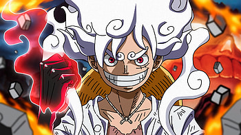 Luffy Gear 5, Monkey D. Luffy, Gear 5 (One Piece), Anime, One Piece HD wallpaper