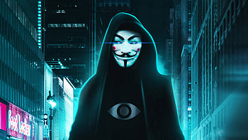 We Watching You , anonymus, mask, artist, artwork, digital-art HD wallpaper