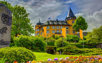 Beautiful place, landscape, building, architecture, place HD wallpaper