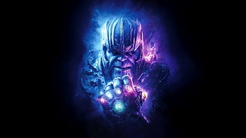 Thanos Evil God Rises, thanos, supervillain, superheroes, artwork, digital-art, ai HD wallpaper