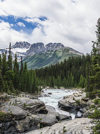 Landscape, Nature, Rivers, Mountain, Forest HD phone wallpaper