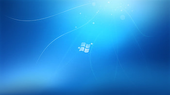Windows 7 Blue HD wallpaper