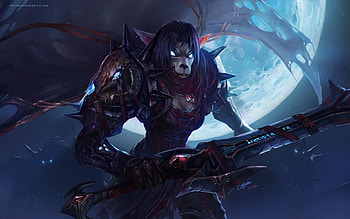 worgen death knight ... HD wallpaper