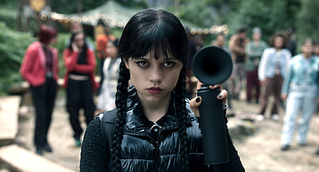 Wednesday (TV Series) — Gothic, TV Show, wednesday, Jenna Ortega HD wallpaper
