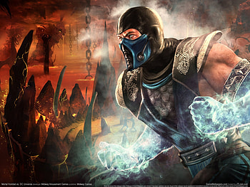 Sub zero, subzero, dc universe, mortal kombat, ice HD wallpaper