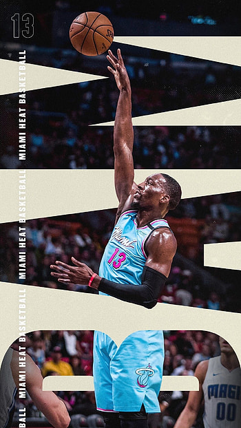 Bam Adebayo, Miami Heat HD phone wallpaper