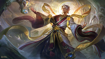 Fantasy man, jack wang, fantasy, yellow, man HD wallpaper