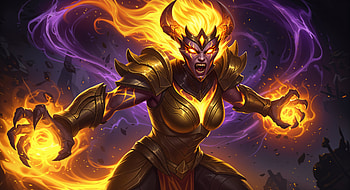 Epic Flame Warrior - Ultra, fantasy, character design, armor, magic, fire HD wallpaper