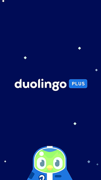 Duolingo PLUS, Space, Money, Bird, Buy, Learn, Duo HD phone wallpaper