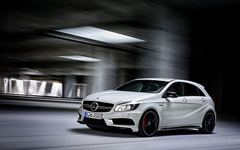 Cars, Side View, Amg, Mercedes-Benz, A45 HD wallpaper