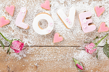 soft, pink, flowers, love HD wallpaper