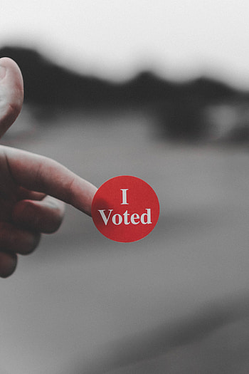 Words, Hand, Inscription, Sticker, Vote, Voting, Choice HD phone wallpaper