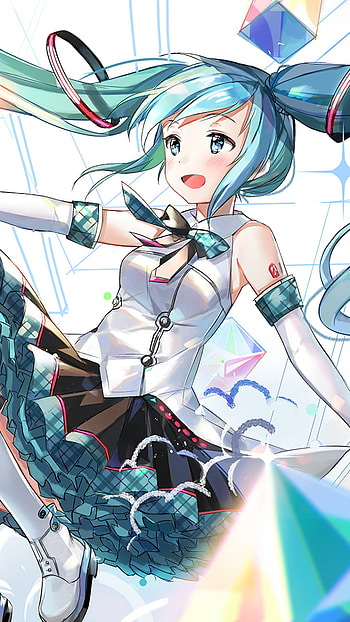 Hatsune Miku, Anime, Vocaloid HD phone wallpaper