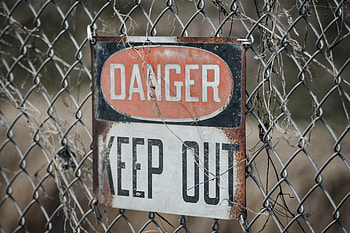 Words, Inscription, Destruction, Danger HD wallpaper