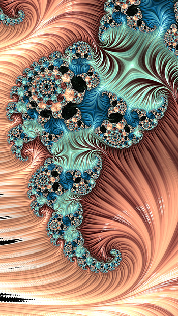 Fractal Art Trippy Psychedelic Background for Smart, Abstract, fractal HD phone wallpaper