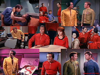 Space Seed Collage, marla, kahn, space seed, star trek HD wallpaper
