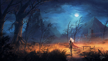 Hero Hills Landscape City, deviantart, artist, artwork, digital-art HD wallpaper
