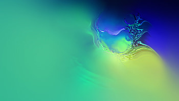 Samsung Galaxy S10 Green Stock HD wallpaper