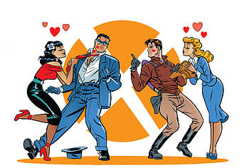 Comic, Rocketeer/The Spirit: Pulp Friction HD wallpaper