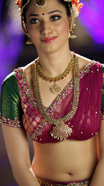 Tamanna Bhatia, telugu actress, navel HD phone wallpaper