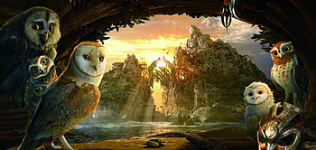 Legend of the Guardians: The Owls of Ga'Hoole, Cinematic excellence, Dynamic movie, Majestic owls HD wallpaper