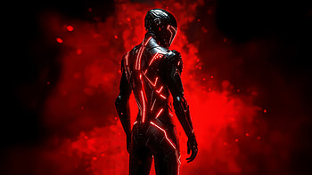 Tron: Ares – Futuristic Sci-Fi Armor, movie, Tron: Ares, Sci Fi HD wallpaper