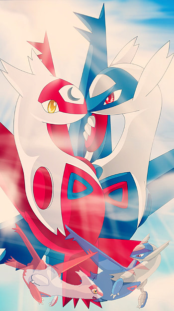 Latios and Latias, toedit, Anime, Galaxy world HD phone wallpaper
