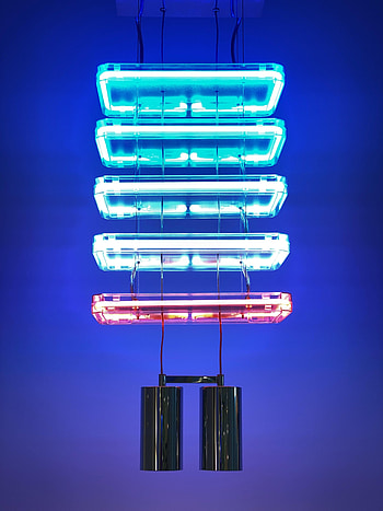 Miscellanea, Miscellaneous, Wall, Neon, Lamp, Glow HD phone wallpaper