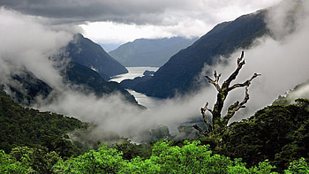 Landscape, Rivers, Mountains HD wallpaper
