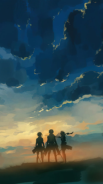 Attack on Titan, The Final Season, Beach HD phone wallpaper