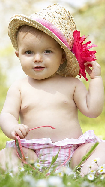 Cute Summer, Cute Baby HD phone wallpaper