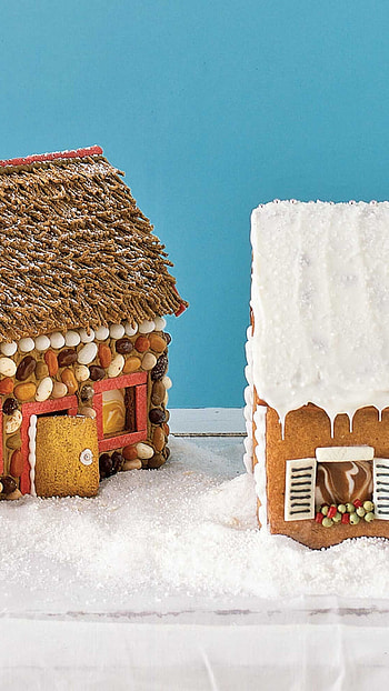 Gingerbread House, Whimsical design, Sweet masterpiece, Delicious creation HD phone wallpaper