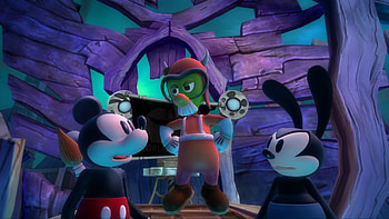 Oswald the Lucky Rabbit, Disney Epic Mickey 2, Power of Two, Steam available HD wallpaper