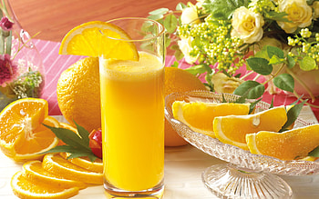 Oranges, Food, Citrus, Fougere, Tall Wine Glass, Fresh HD wallpaper