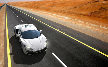 Top-Down View, Lykan HyperSport HD wallpaper