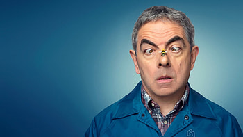 Rowan Atkinson, Jing Lusi, India Fowler, Claudie Blakley, Julian Rhind-Tutt, Tom Basden, Greg McHugh, Man Vs Bee 2022 HD wallpaper