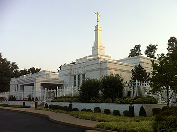 Louisville travels, Kentucky temple, Sunset HD wallpaper