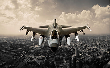 Aircraft Air Superiority F 16 F-16 Fighting Falcon Fighter Fighters Military HD wallpaper